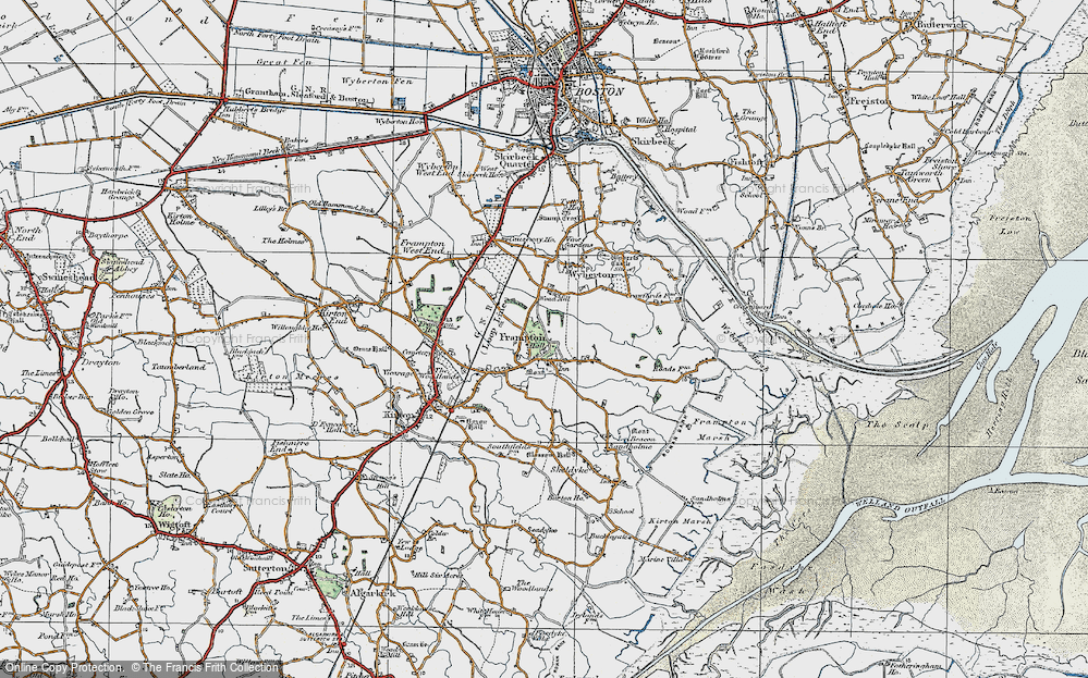 Old Maps of Frampton, Lincolnshire Francis Frith