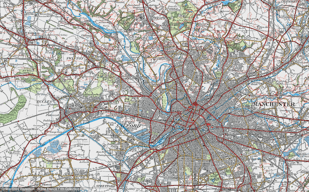 Old Maps of Pendleton, Greater Manchester Francis Frith