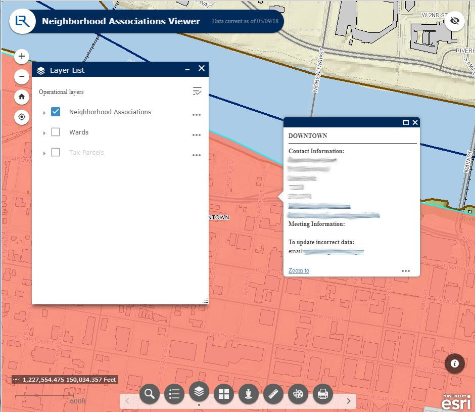 City of Little Rock Mapping Applications