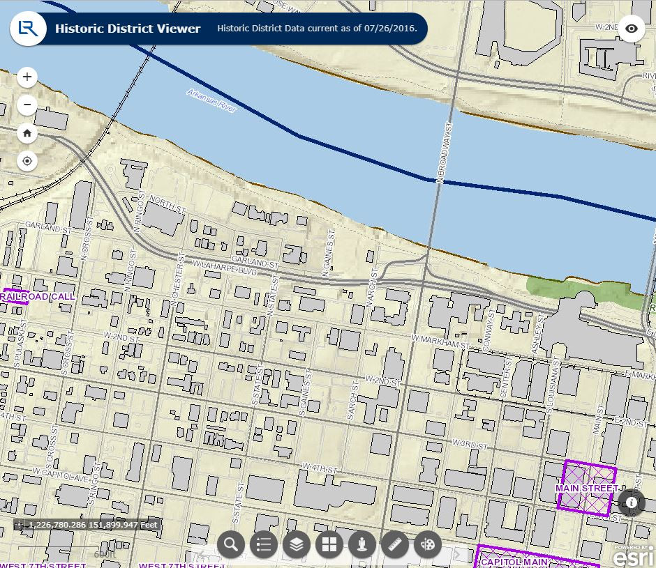 City of Little Rock Mapping Applications