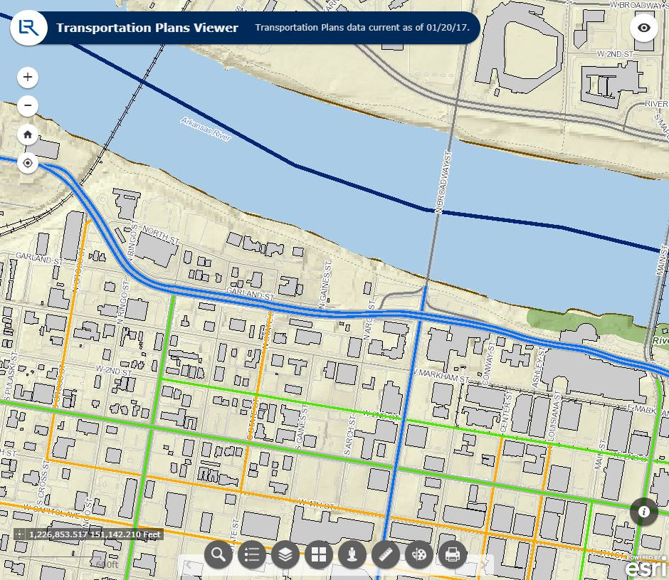 City of Little Rock Mapping Applications