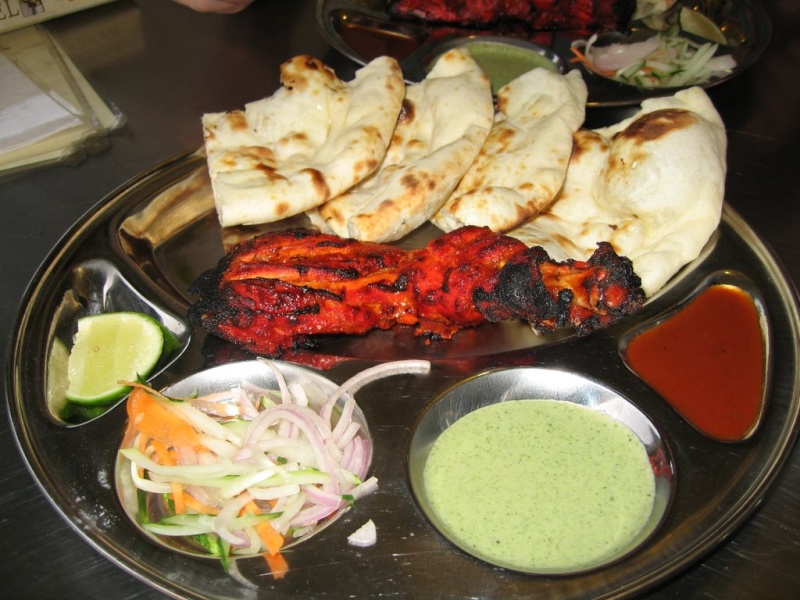 Kalori Roti Naan Dan Ayam Tandoori Enjoy haldiram different minute