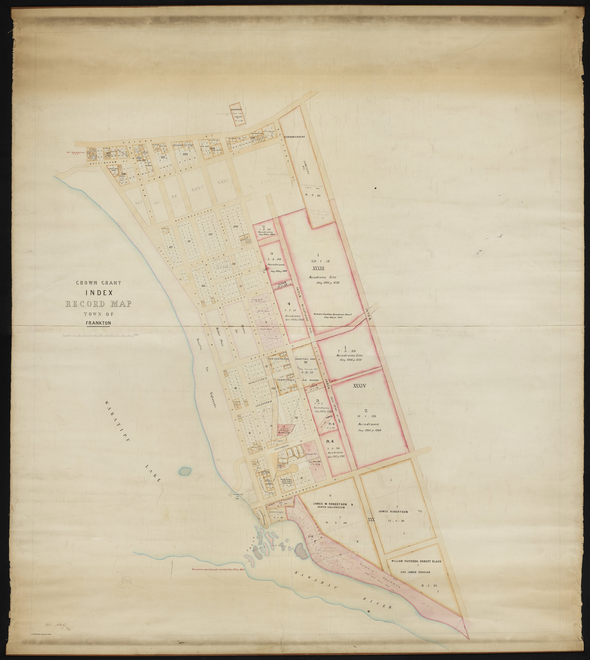 Town of Frankton NZ Heritage Maps Platform