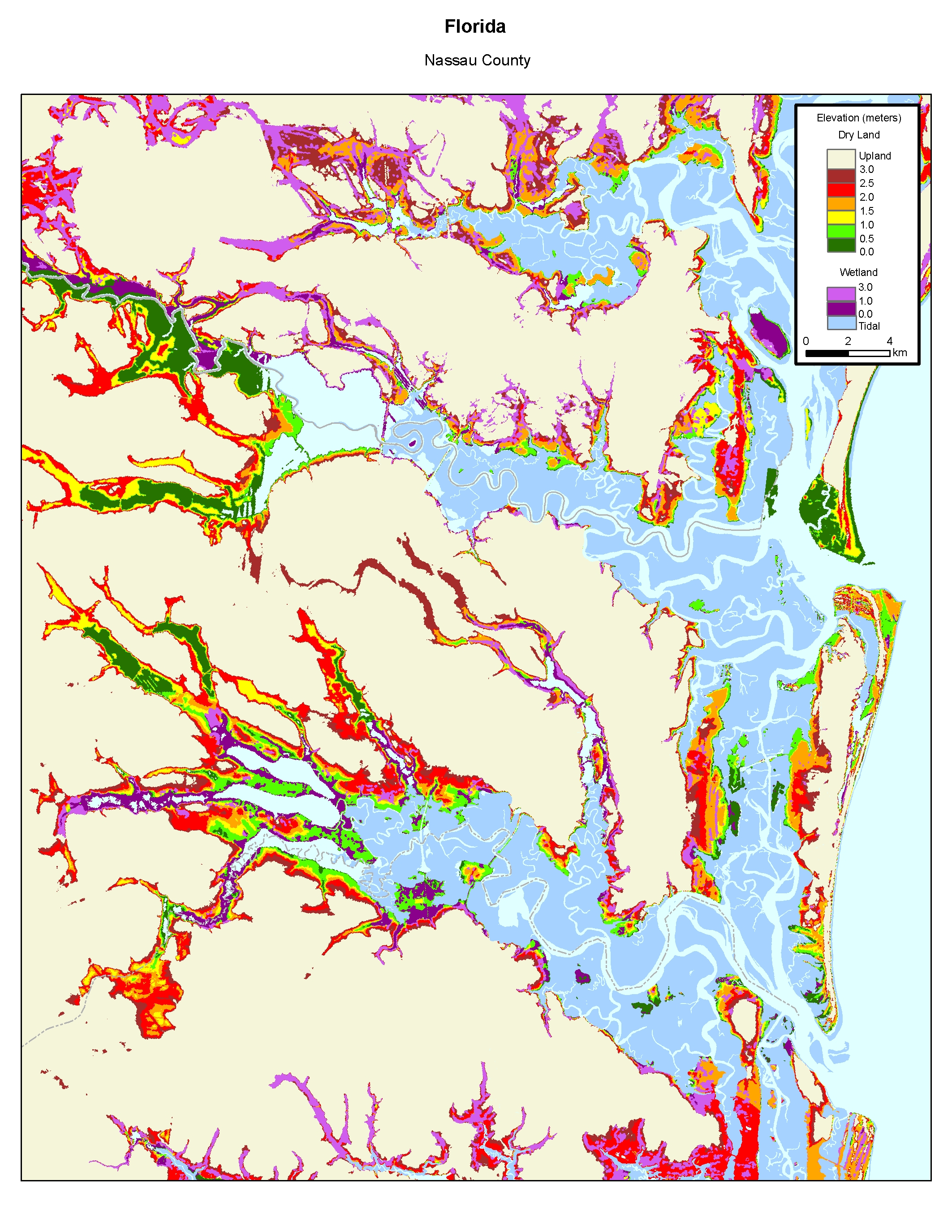 More Sea Level Rise Maps of Florida's Atlantic Coast