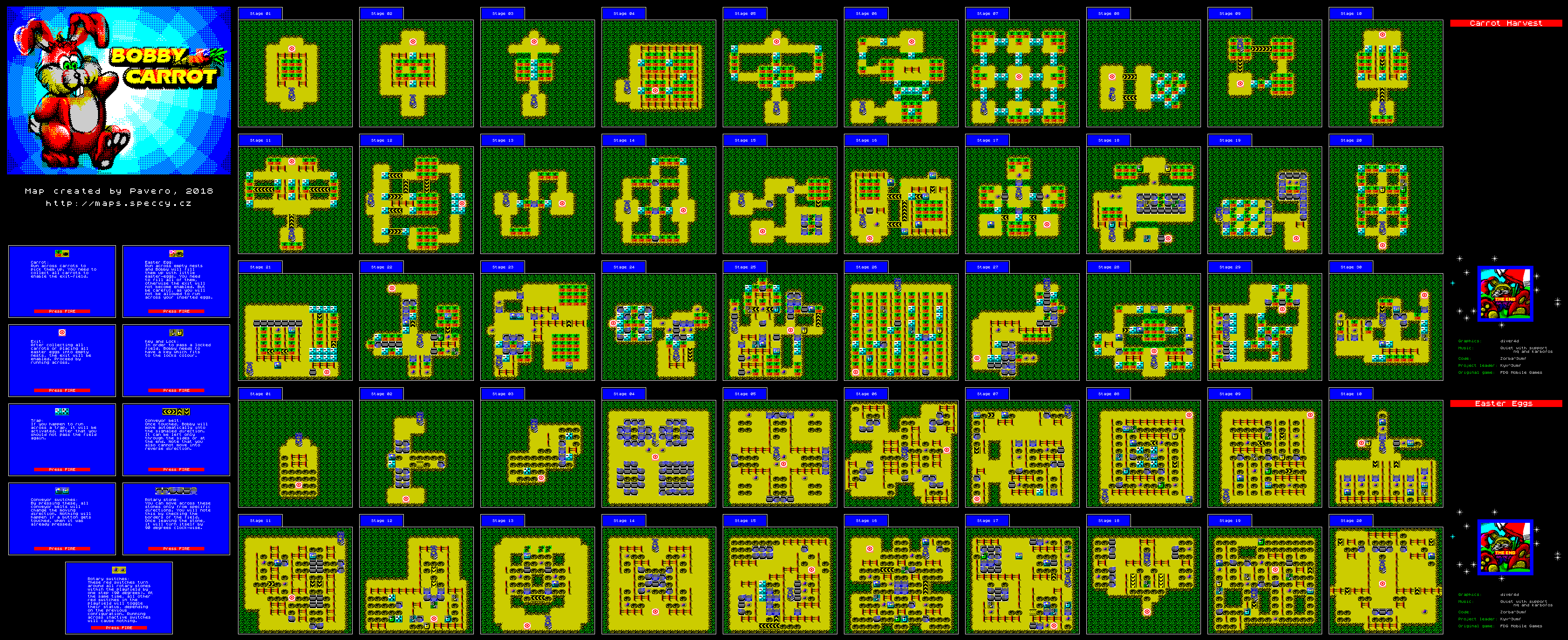 Bobby Carrot The Map