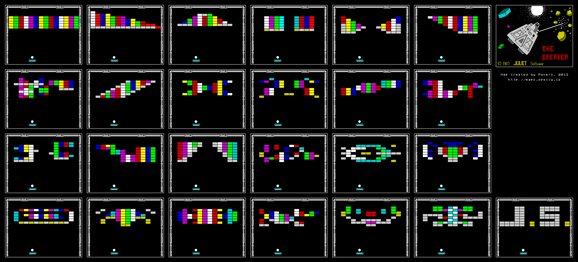 Brick Breaker - The Map