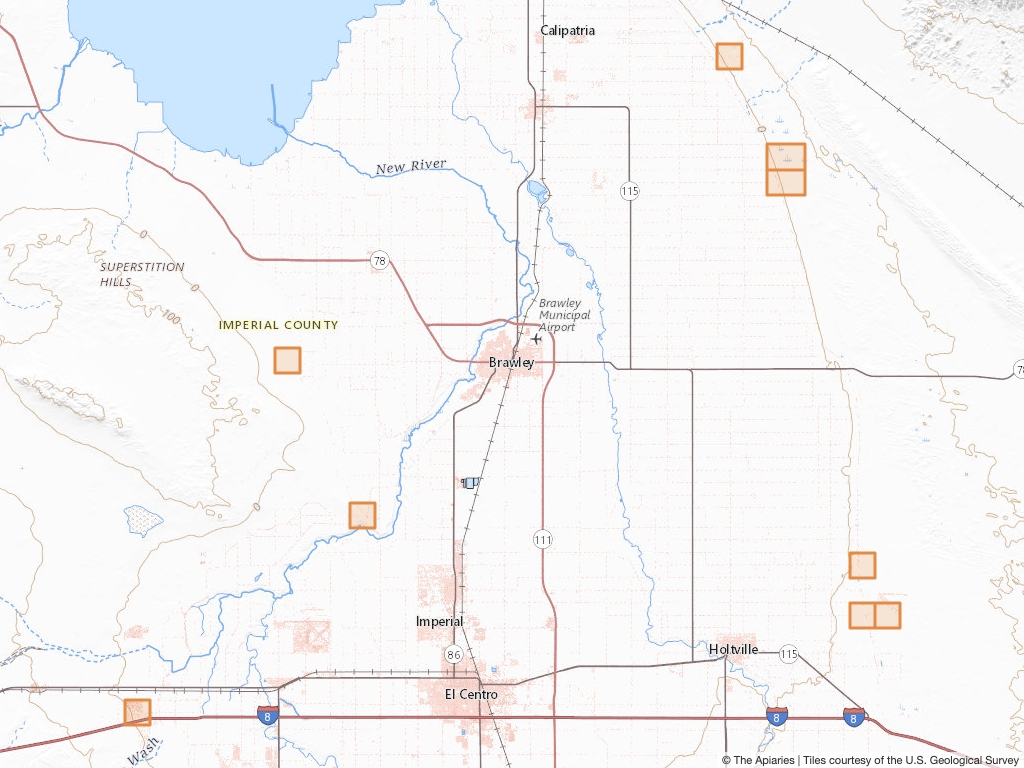 'Calipatria Permit' 4 acres in Imperial, Calif. Established in 2002