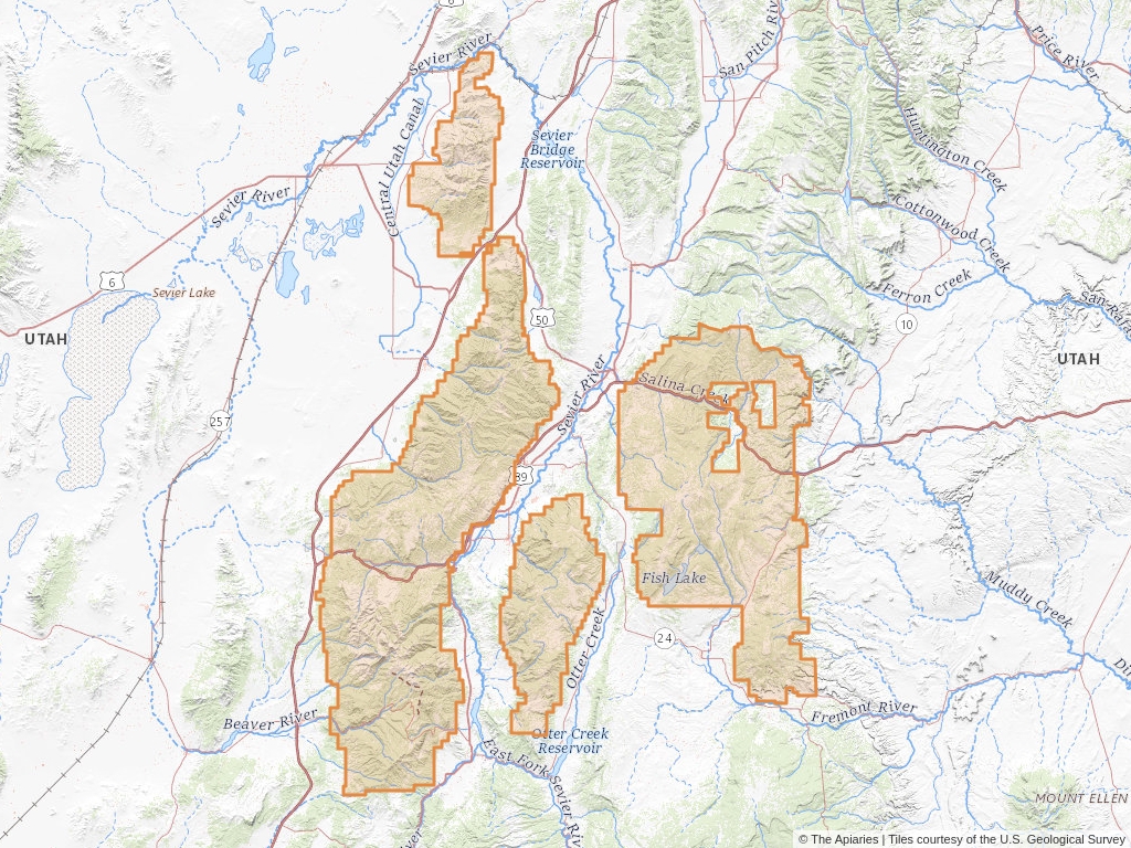Apiary In Fishlake National Forest The Apiaries™