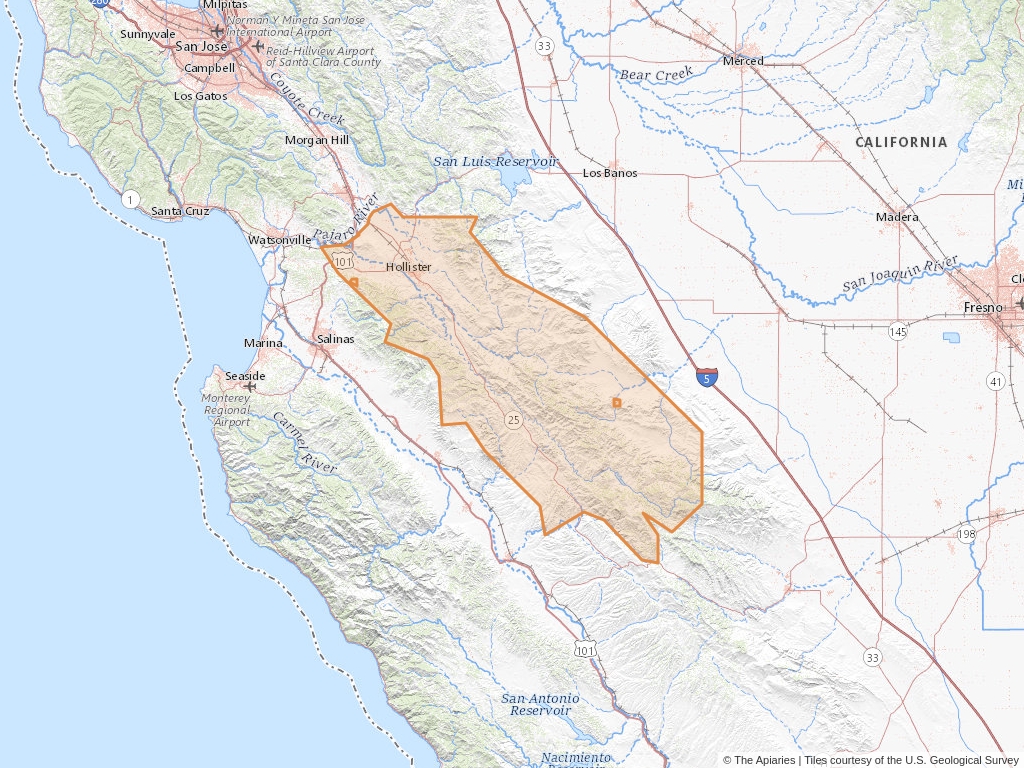 Apiary In San Benito County, California The Apiaries™
