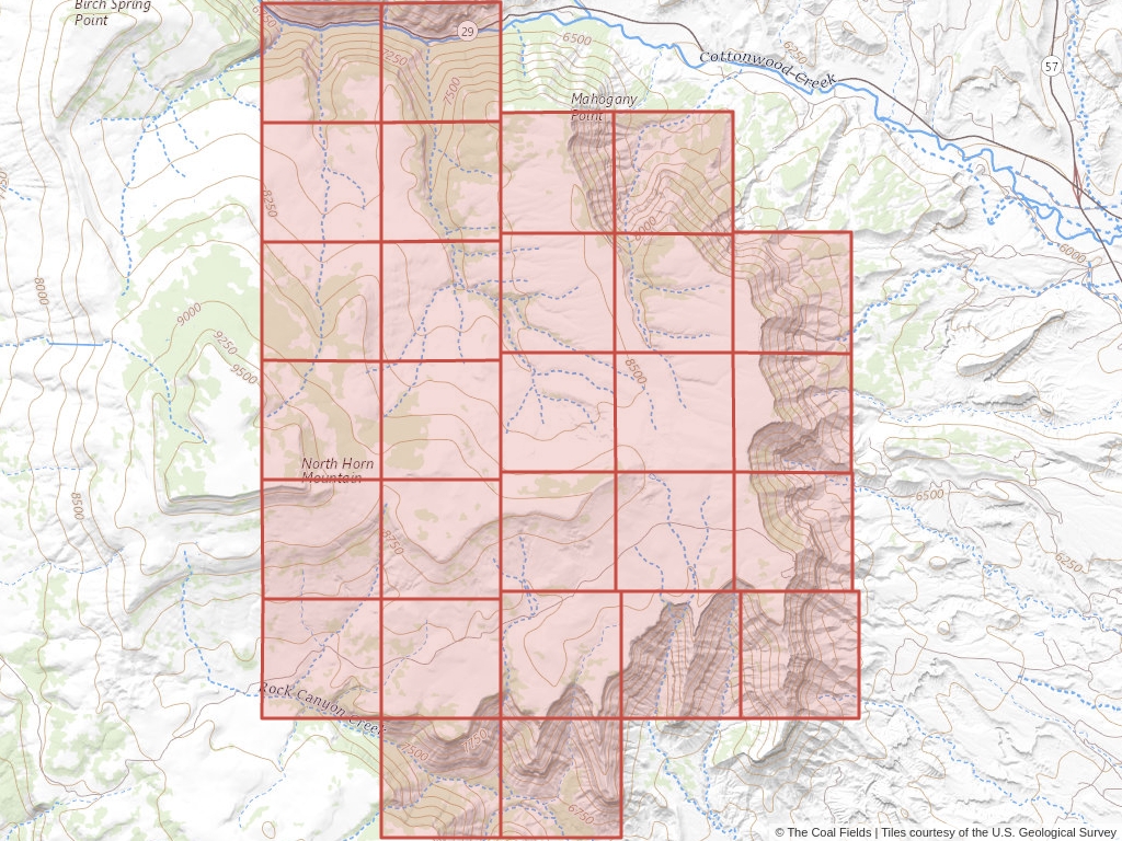 'Uinta Basin Coal Exploration License' 14,222 acres in Emery, Utah Established in 1981