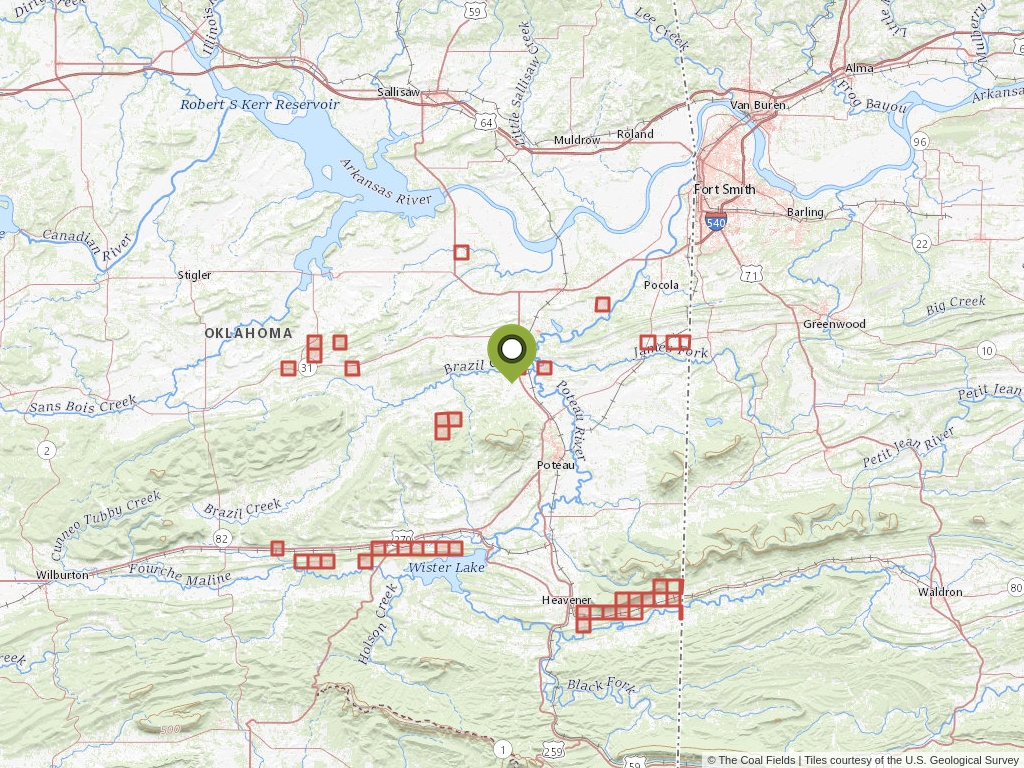 Shady Point, Oklahoma Coal Leases The Coal Fields™