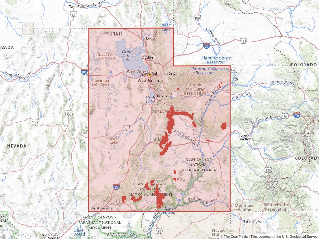 Utah County Land Records Map Coal In Utah The Coal Fields™
