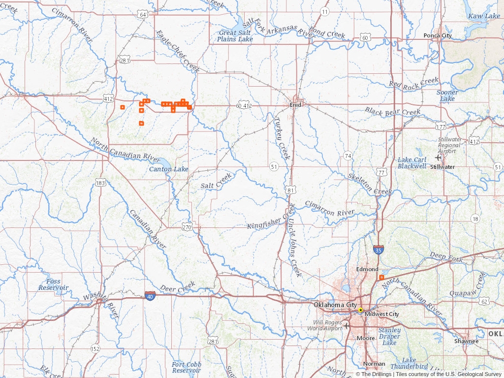 Earlsboro Energy Co. of Oklahoma City, Oklahoma 25 Oil and Gas Leases The Drillings™
