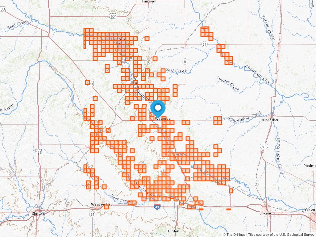 Watonga, Oklahoma Oil and Gas Leases The Drillings™