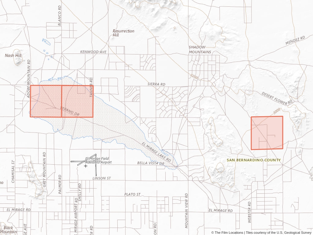 Geologic map database of the El Mirage Lake area, San.