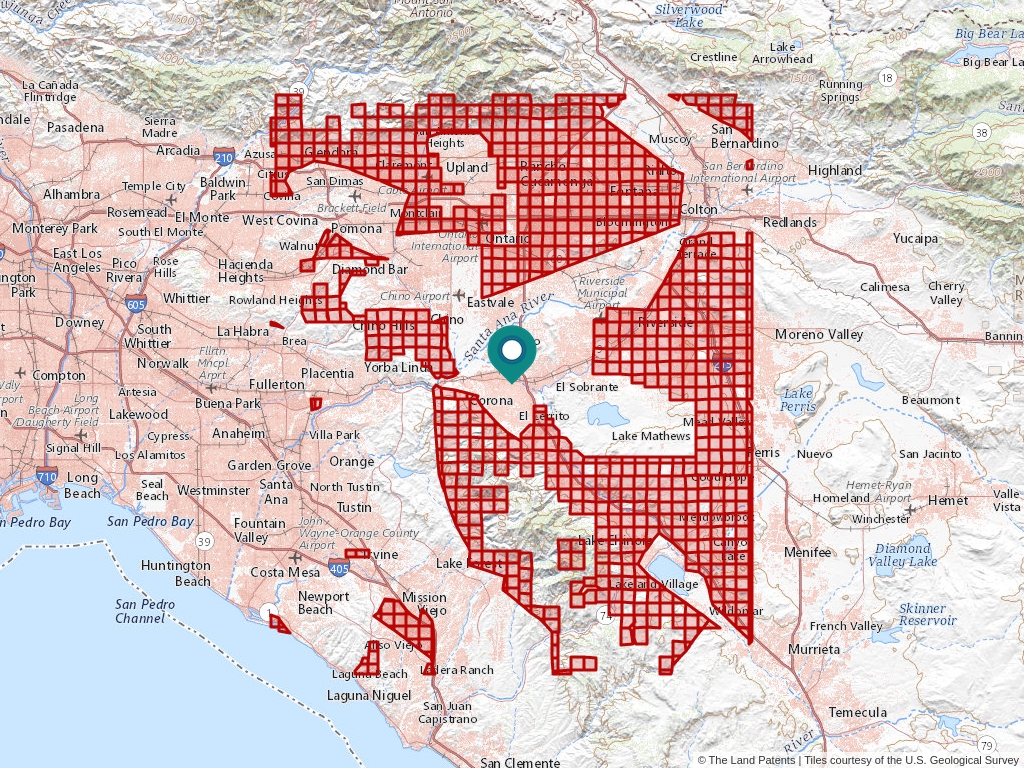Corona, California Land Patents The Land Patents™