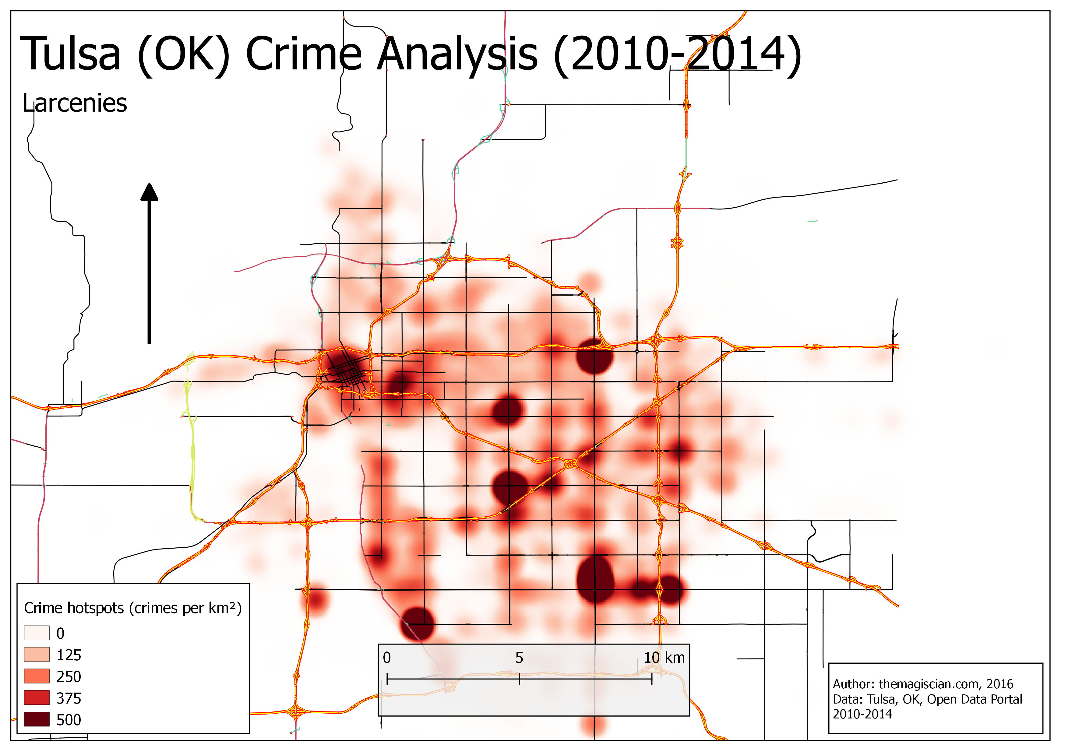 Crime Data analyses (Tulsa, OK) The Magiscian