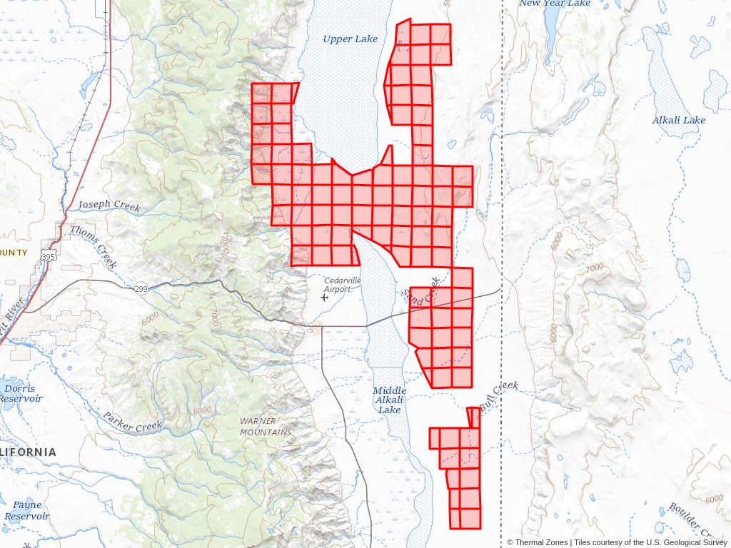 'Lake CitySurprise Geothermal Area' 72,940 acres in Modoc, Calif