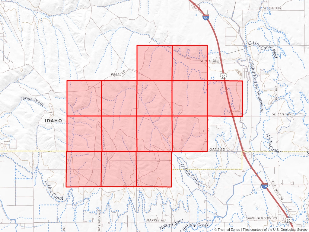 'Notus Geothermal Nomination' 5,118 acres in Payette, Idaho