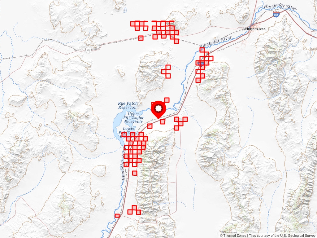 Imlay, Nevada Geothermal Energy Zones Thermal Zones™