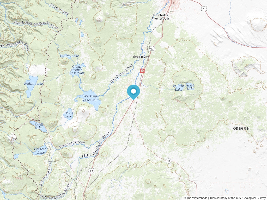 Map of La Pine, OR, street, roads and satellite view Go Travel Top