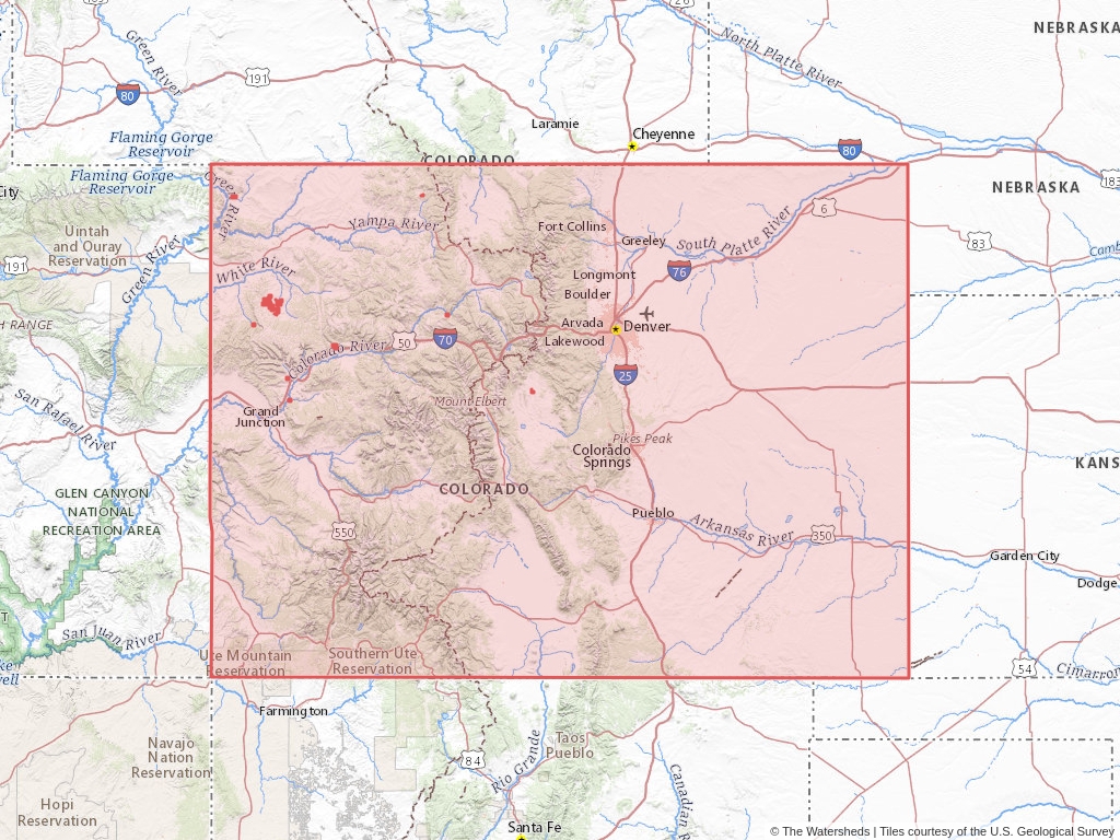 Water In Colorado The Watersheds™