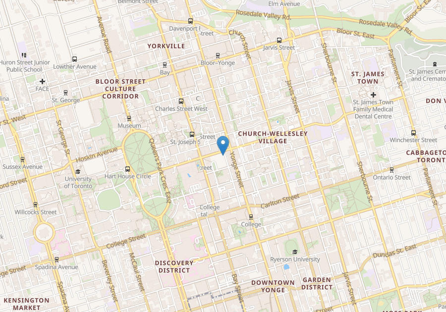 YONGEWELLESLEY, TORONTO, ON 1 Bedroom for rent TORONTO Apartments