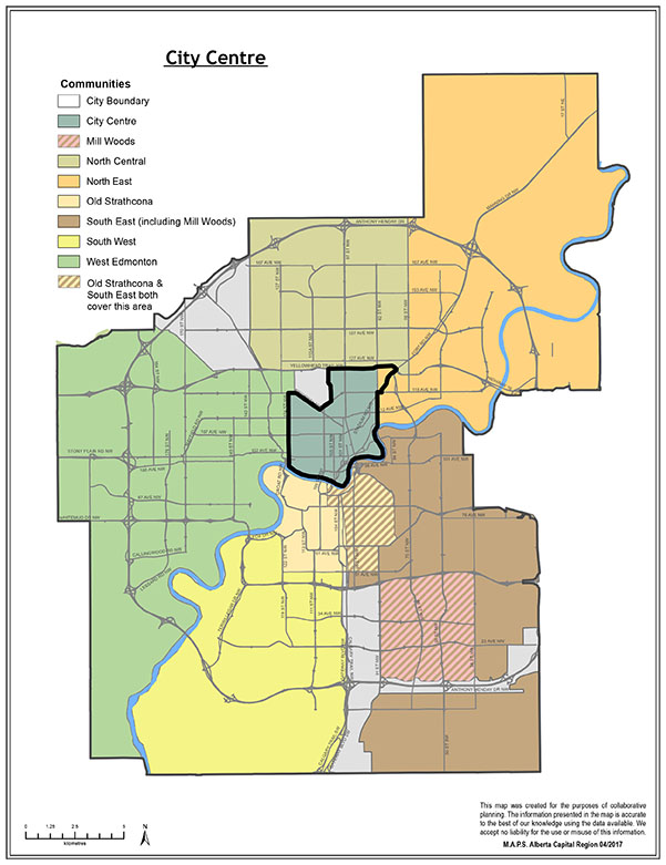 City Centre M.A.P.S. Alberta Capital Region