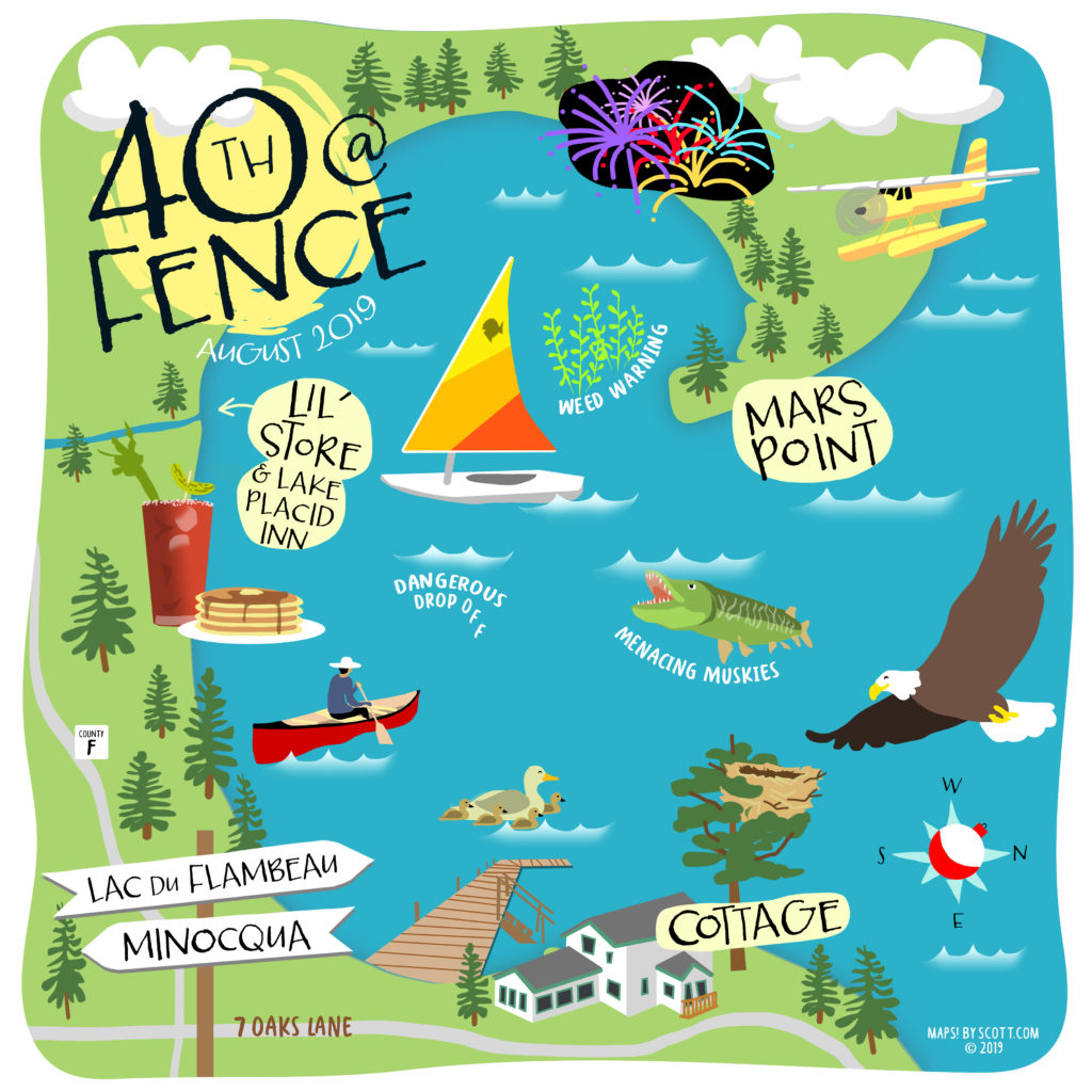 Maps! by ScottFence Lake Maps! by Scott