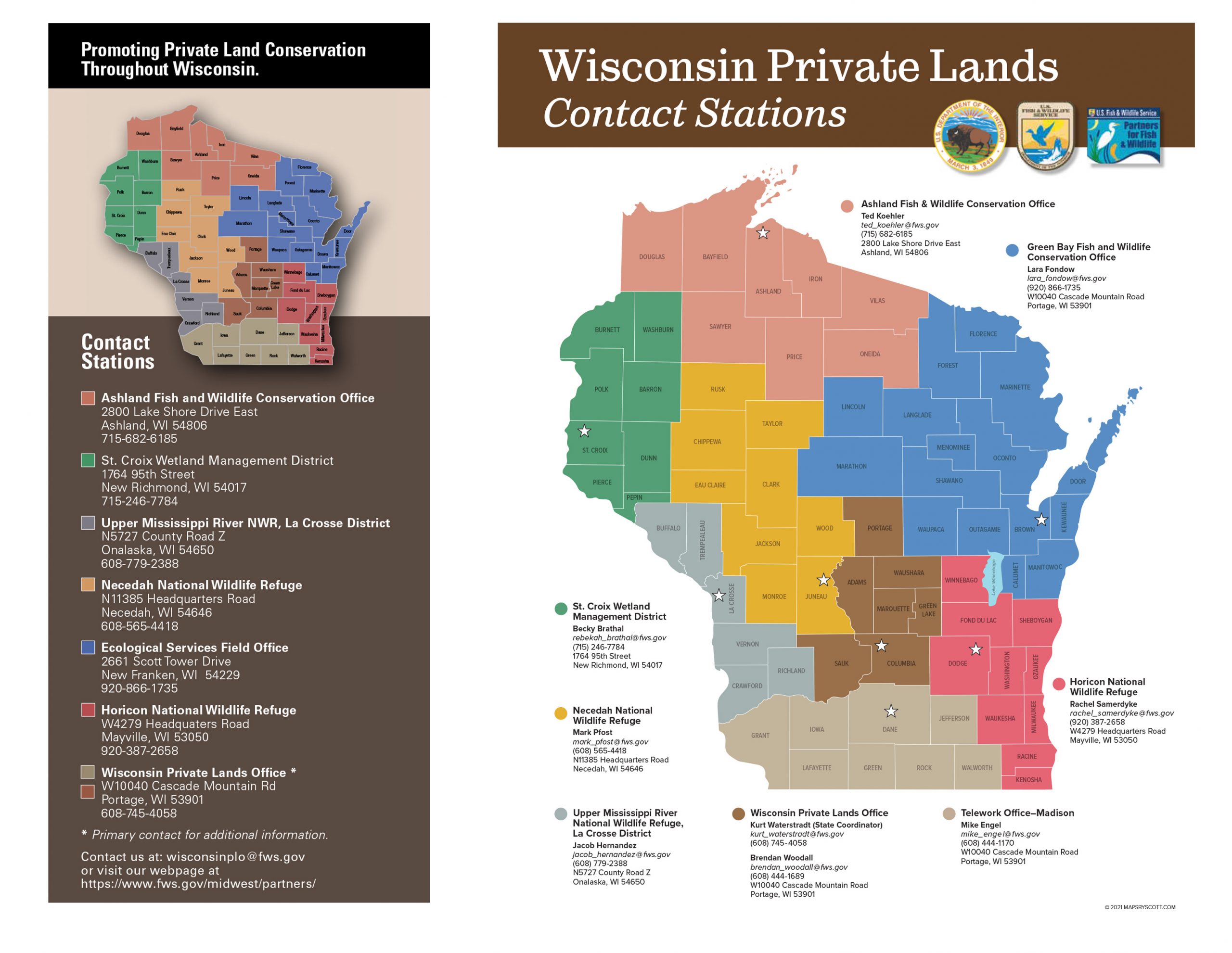 Maps by ScottUSF&WS Wisconsin Maps by Scott