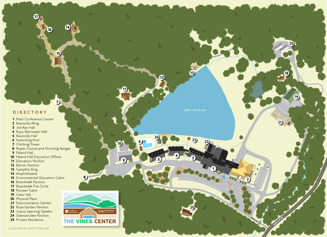 Maps by Scott4H VINES CENTER Maps by Scott