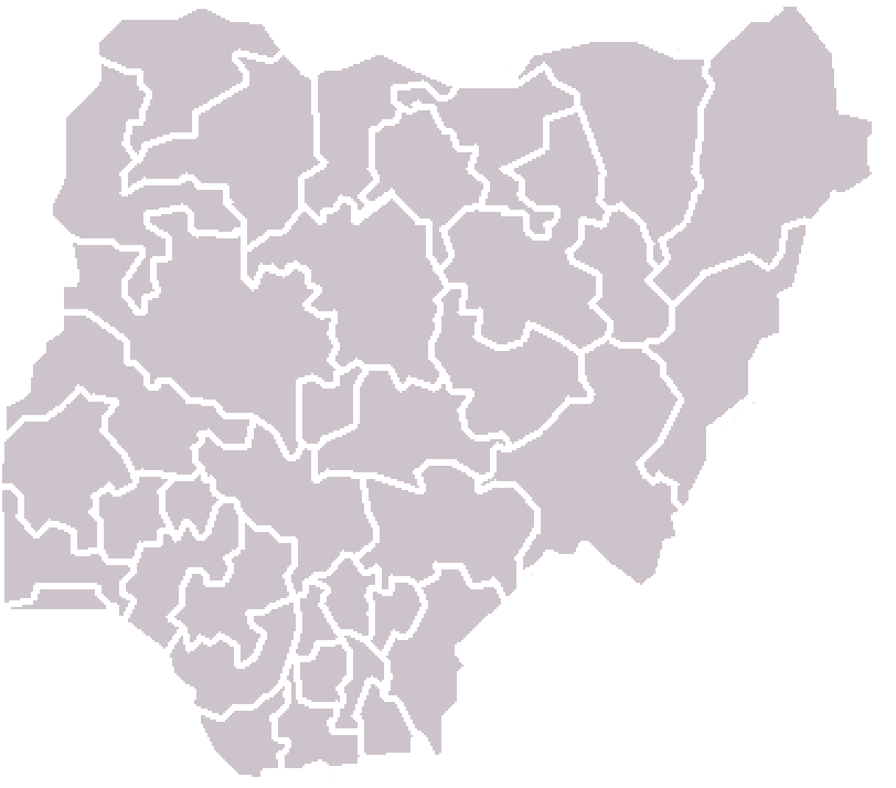 Nigeria Blank Map MapSof.net