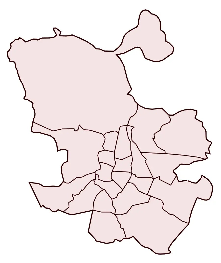 Distritos De Madrid •
