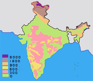 India Physical Map • Mapsof.net