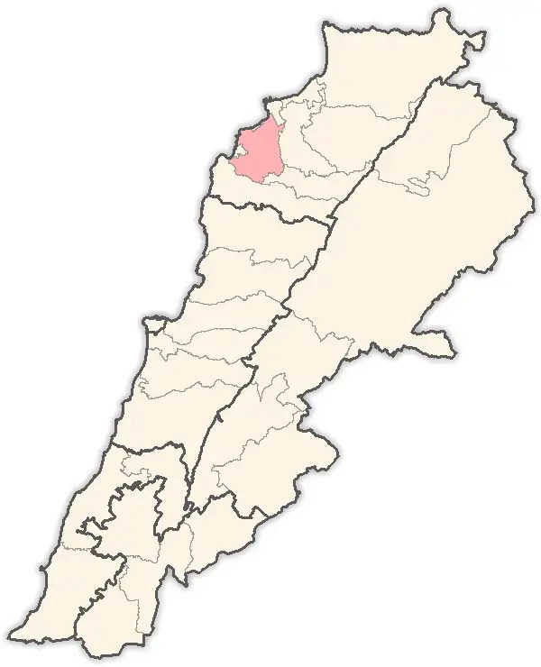 Lebanon Districts Koura •