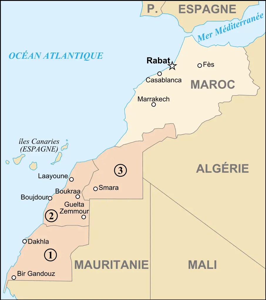 Dakhla Marokko Kaart De Mappa Citta Dakhla Marocco / Mappa Dakhla Cartina Dakhla ViaMichelin