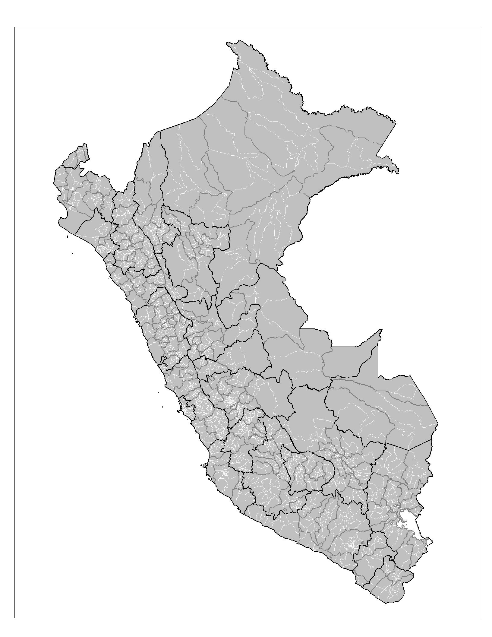 Peru Districts •