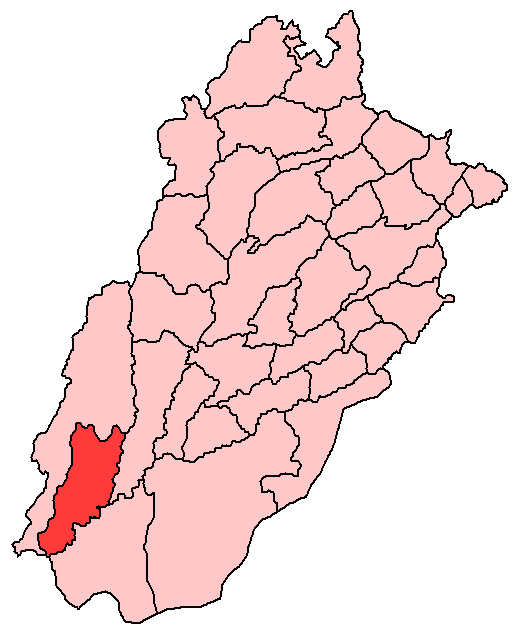 Map Of Rajanpur District Pakistan Rajanpur District &bull;