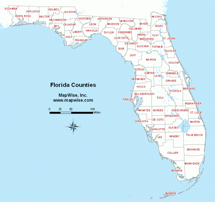 Map Of Florida With Town Names Maps Of Florida