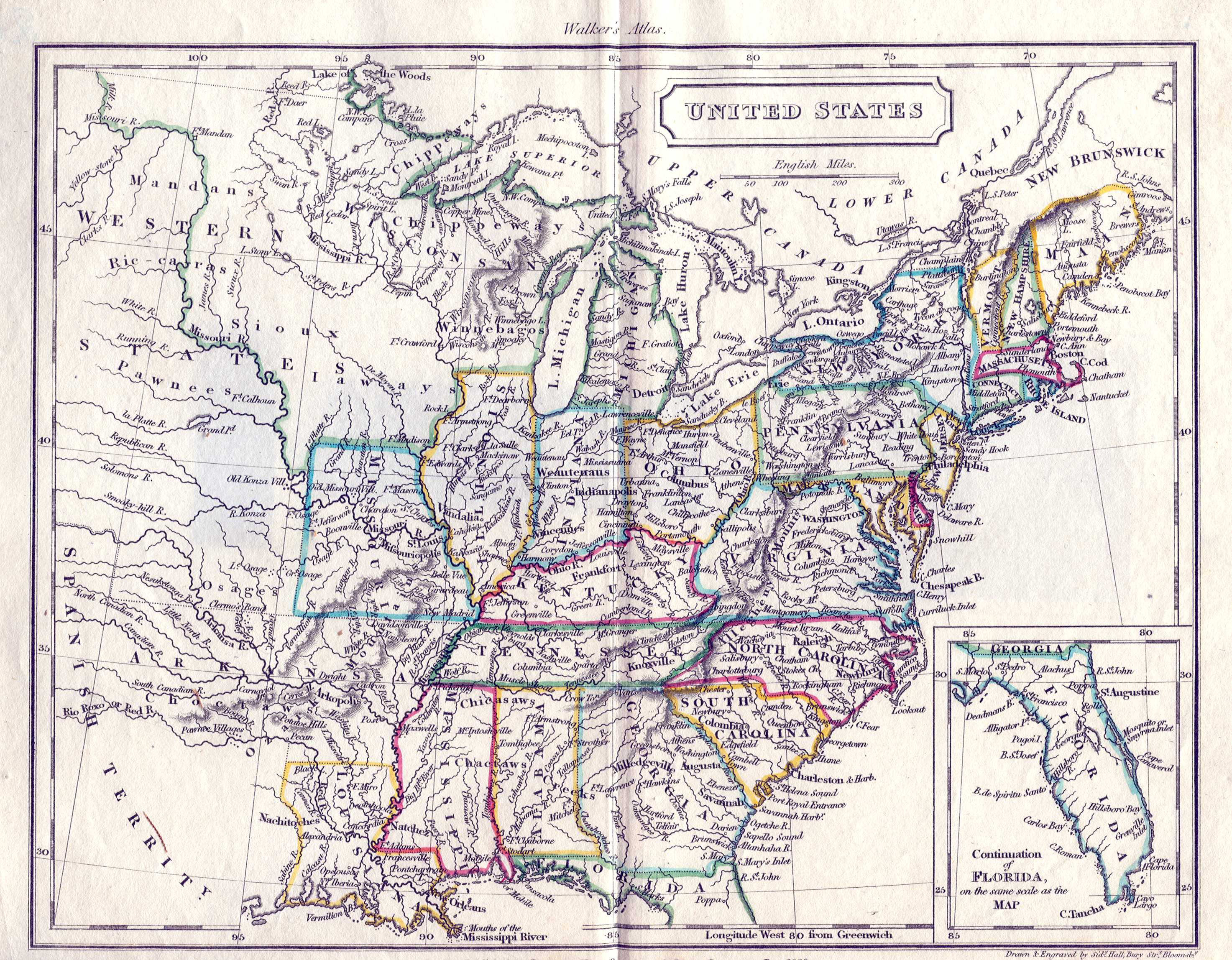 1820's Pennsylvania Maps