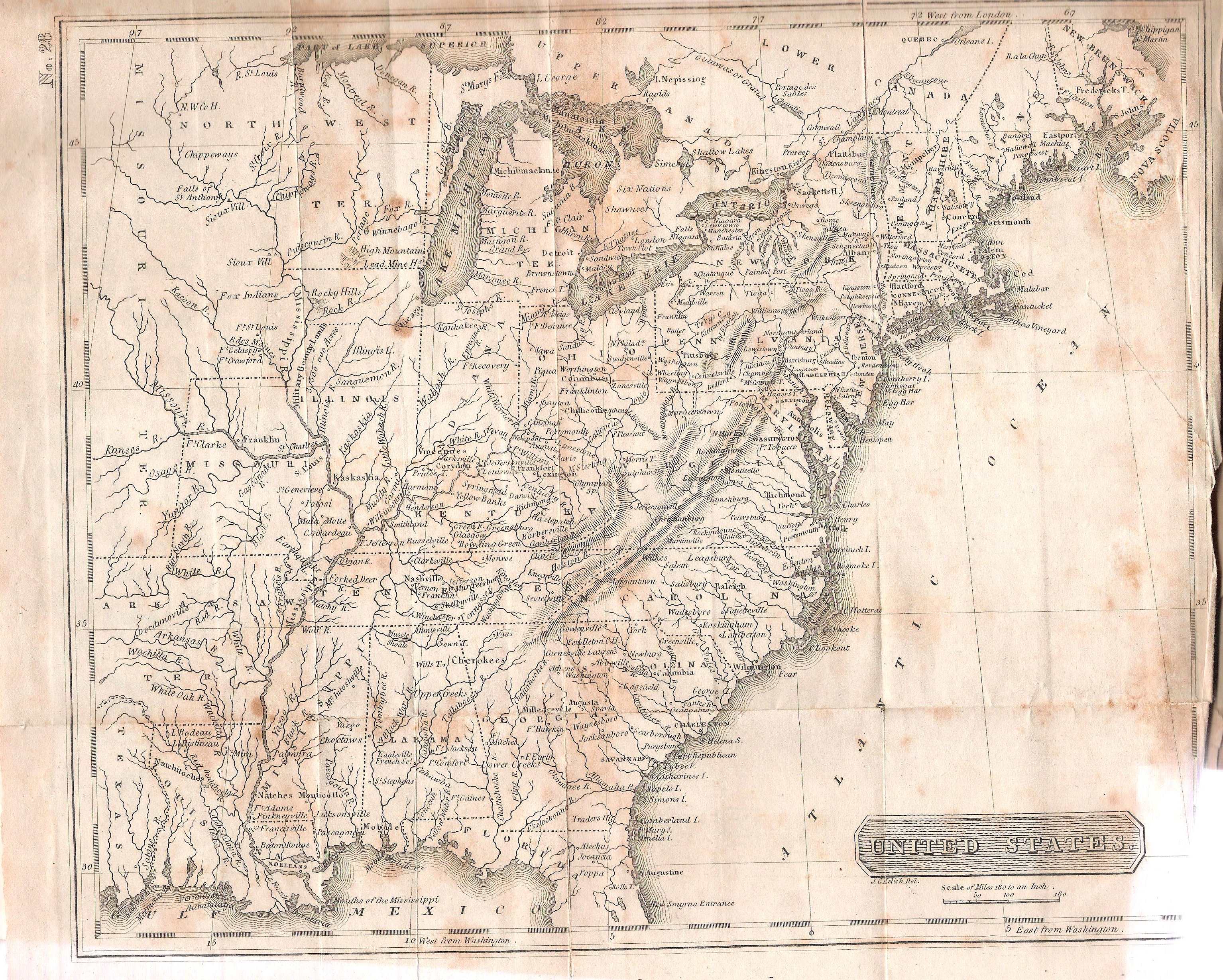 1820's Pennsylvania Maps