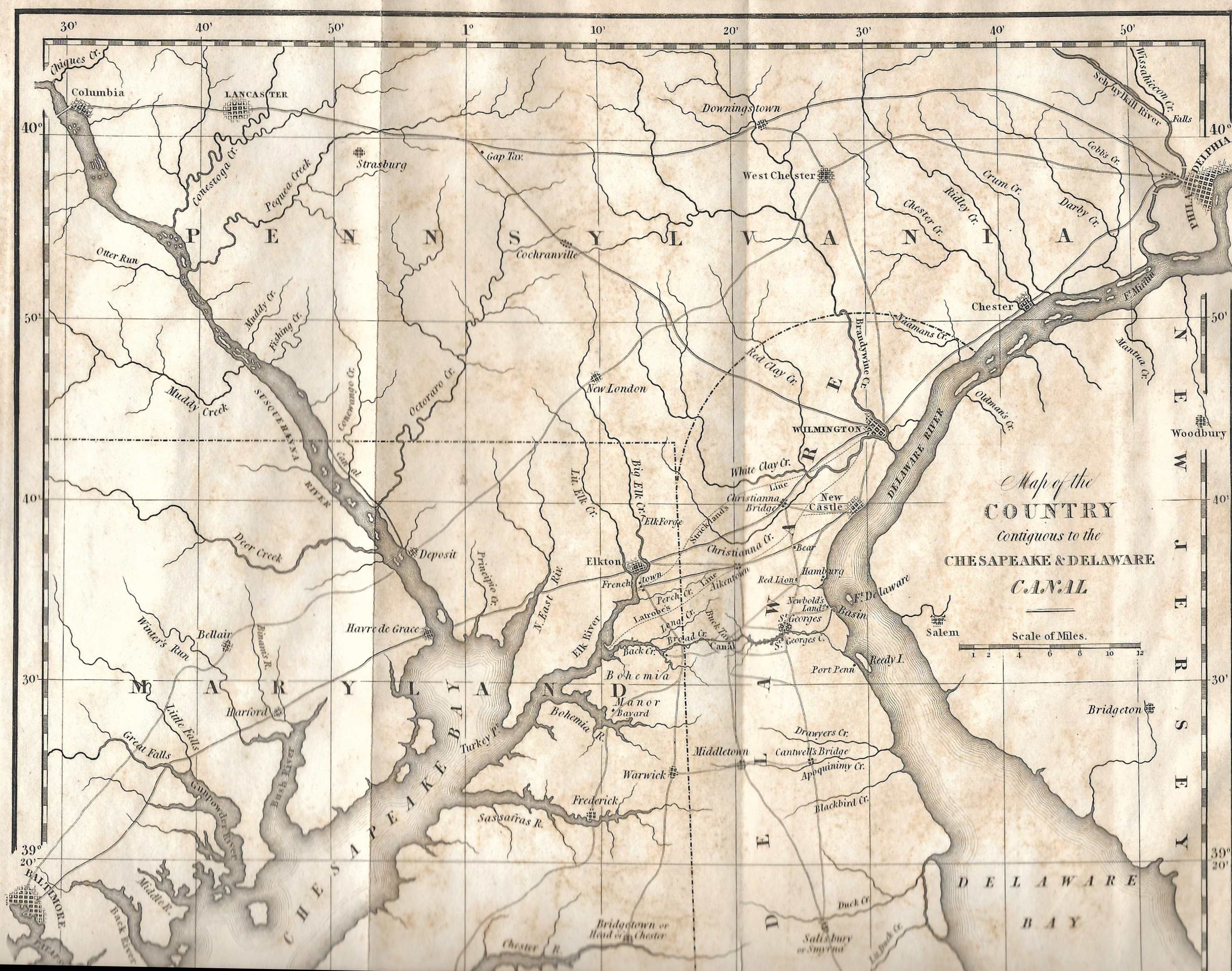 1820's Pennsylvania Maps