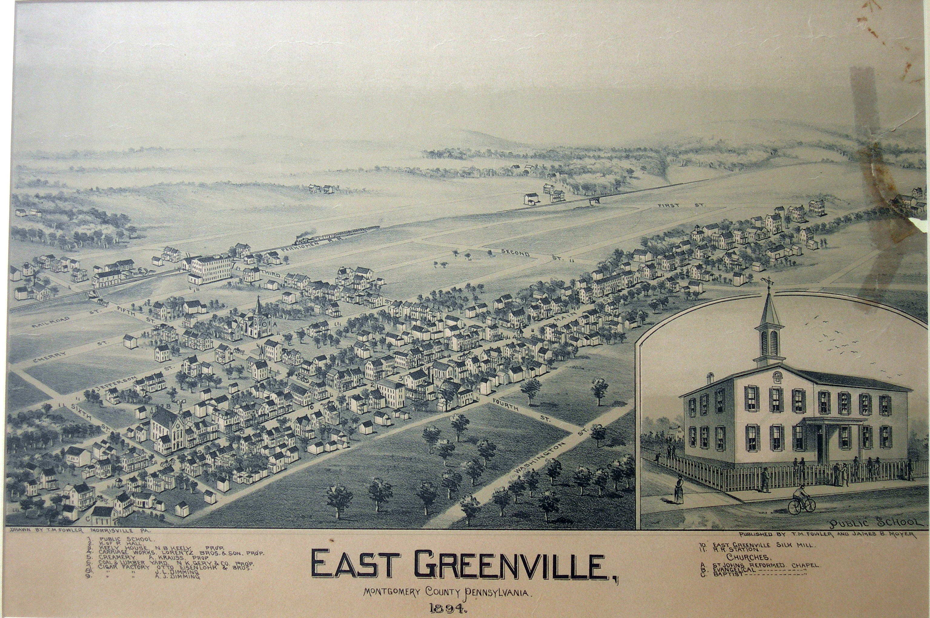 1890's Pennsylvania Maps