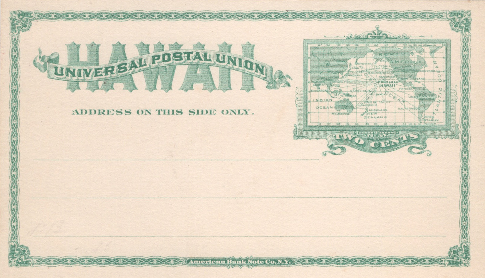 Maps on Stamps Hawaii A Database of Cartophilately