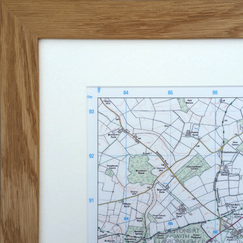 OS Map Frames Map Works