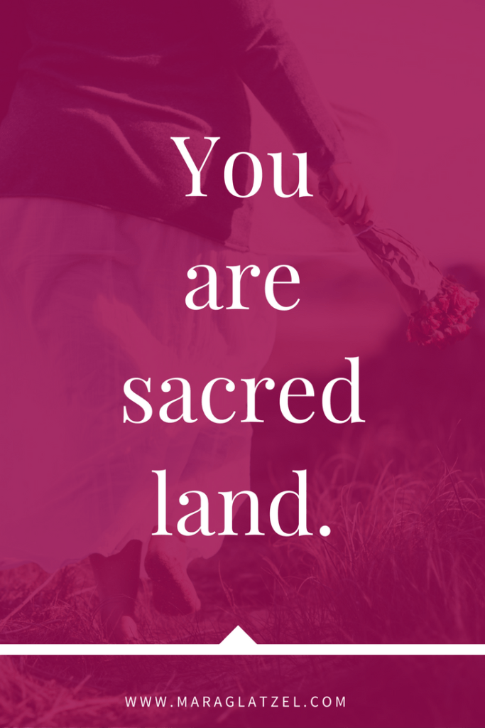 You are Sacred Land Mara Glatzel