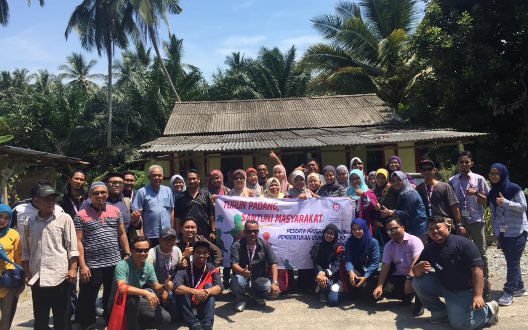 Turun Padang, Santuni Masyarakat eWARTA MARA