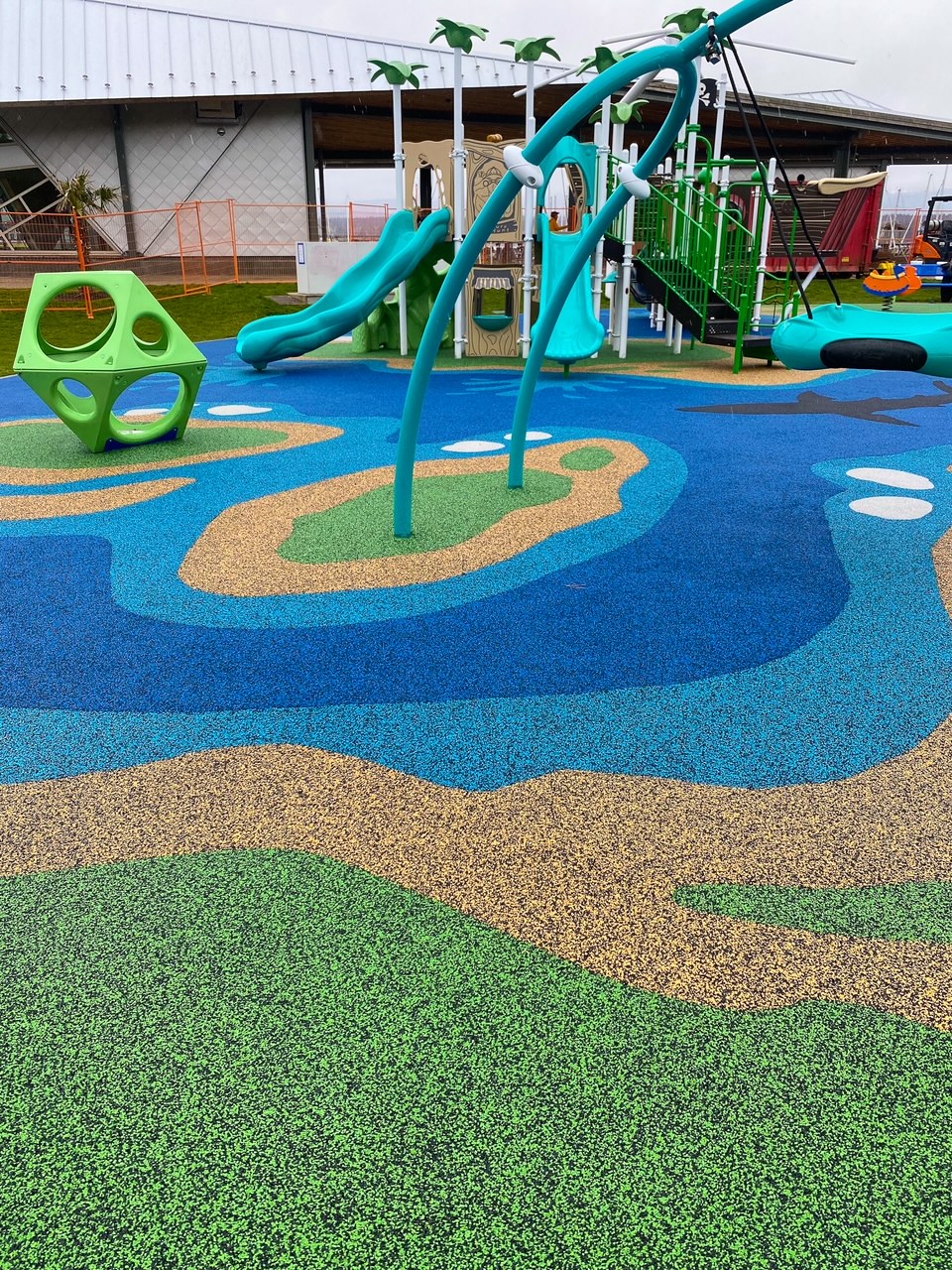 PouredinPlace Rubber Surfacing Marathon Surfaces