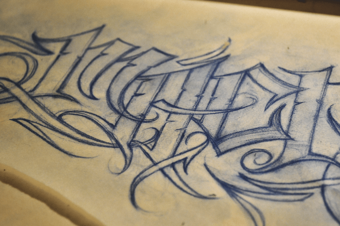 Hand Lettering Stretching Parliament Of Sinistry