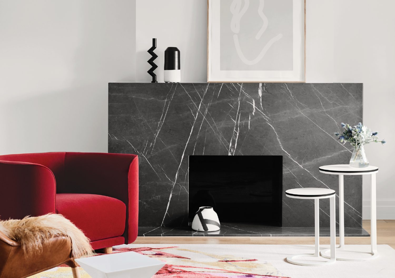 Best Natural Stone for Modern Fireplace Marble Granite World